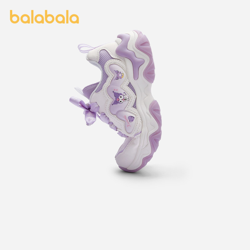 库洛米巴拉巴拉童鞋女童运动鞋2025春秋新防滑儿童鞋子潮流老爹鞋,淘宝优惠券,粉丝福利购,淘宝优惠卷