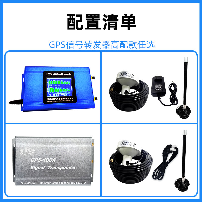 GPS信号转发器 gps信号放大增强器 GPS北斗双模室内覆盖定位测试-图1