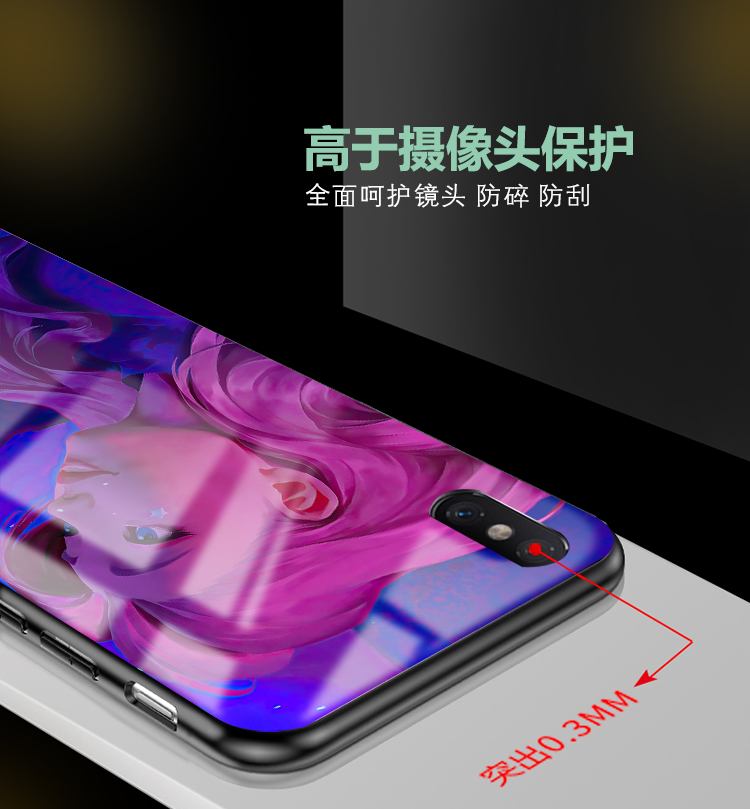 萨勒芬妮适用OPPOreno54星籁歌姬realmeX7玻璃R17pro手机壳a11 k7 - 图1