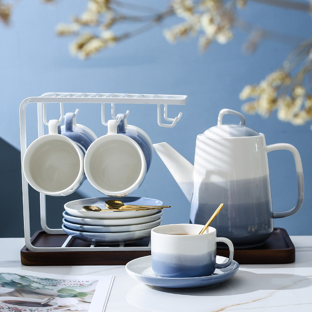 European Ceramic Coffee Cup Set Luxury Creative