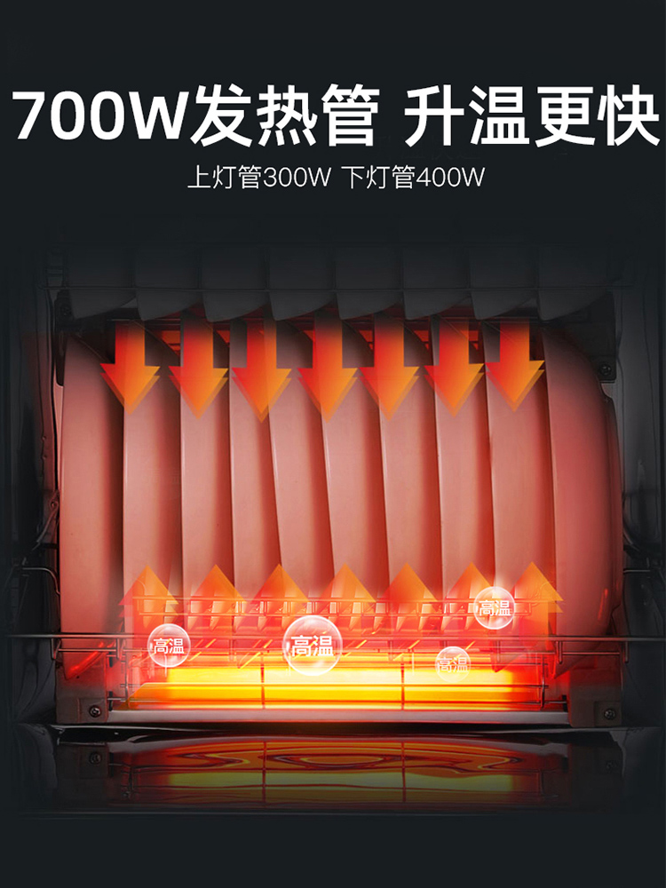容声消毒柜家用小型厨房迷你台式立式碗筷高温消毒碗柜台面消毒箱
