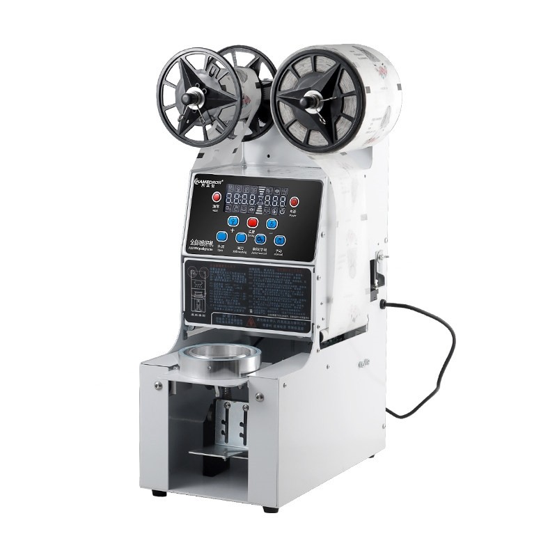 全自动商用封杯机奶茶店果汁饮料机纸塑料杯通用豆浆店半自动封口,淘宝优惠券,粉丝福利购,淘宝优惠卷