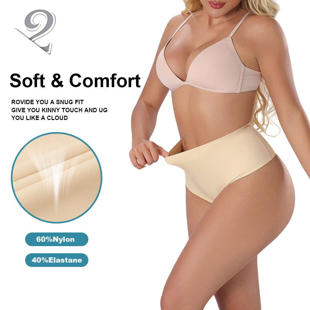 展润跨境3173双层无痕中腰收腹塑身丁字裤欧美版型收腰美体塑形女,淘宝优惠券,粉丝福利购,淘宝优惠卷