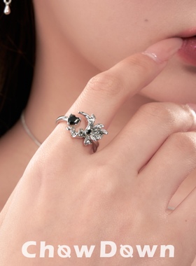 CHOWDOWN女款开口独特戒指轻奢