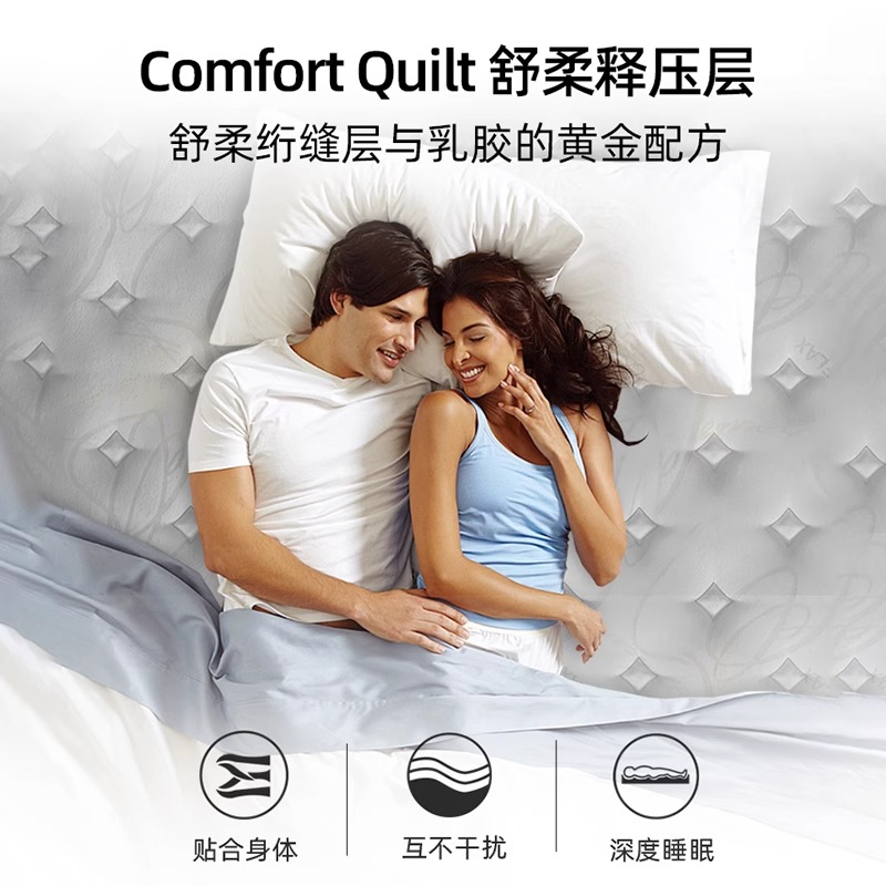 Serta/舒达梦享88经典款床垫十大名牌乳胶床垫席梦思床垫家用-图2