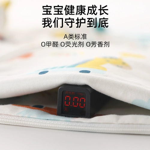 Тонкий марлевый летний универсальный спальный мешок для новорожденных на четыре сезона