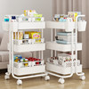 Maternity and baby products trolley storage rack mobile storage rack