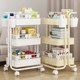 Maternity and baby products trolley storage rack mobile storage rack