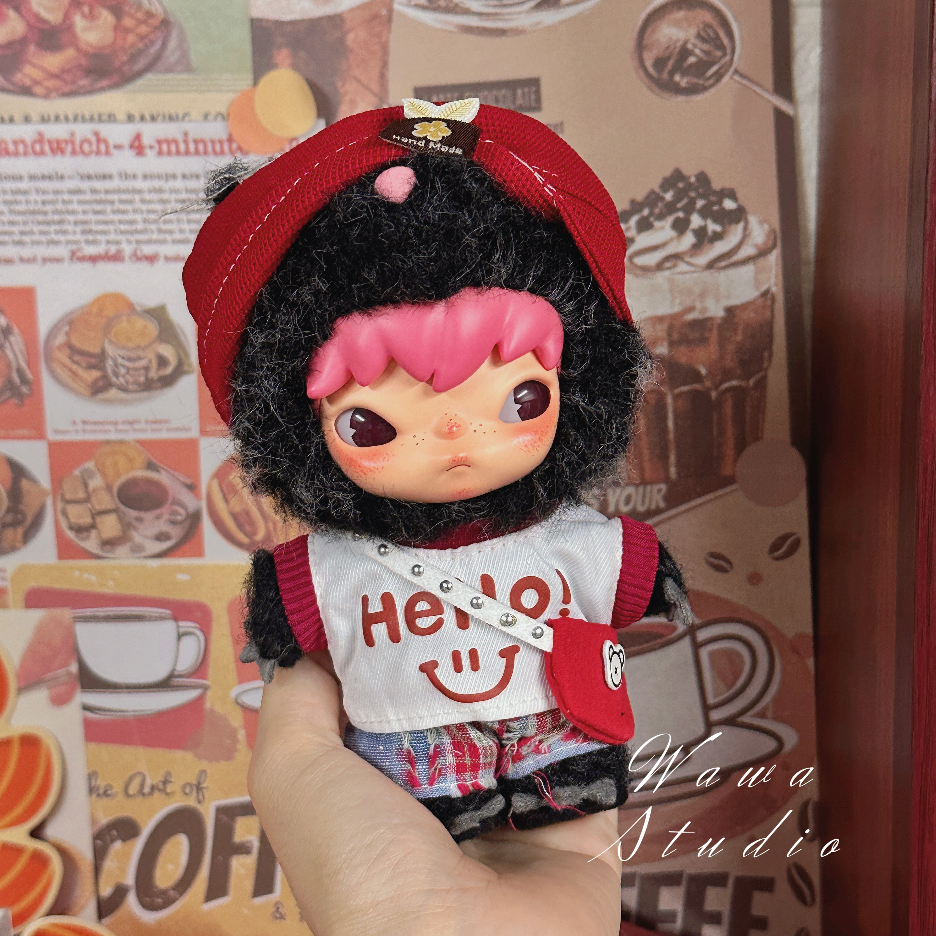 仅娃衣)小野公路日志可爱娃搪毛绒公仔棕系换装娃衣可爱英伦着替,淘宝优惠券,粉丝福利购,淘宝优惠卷