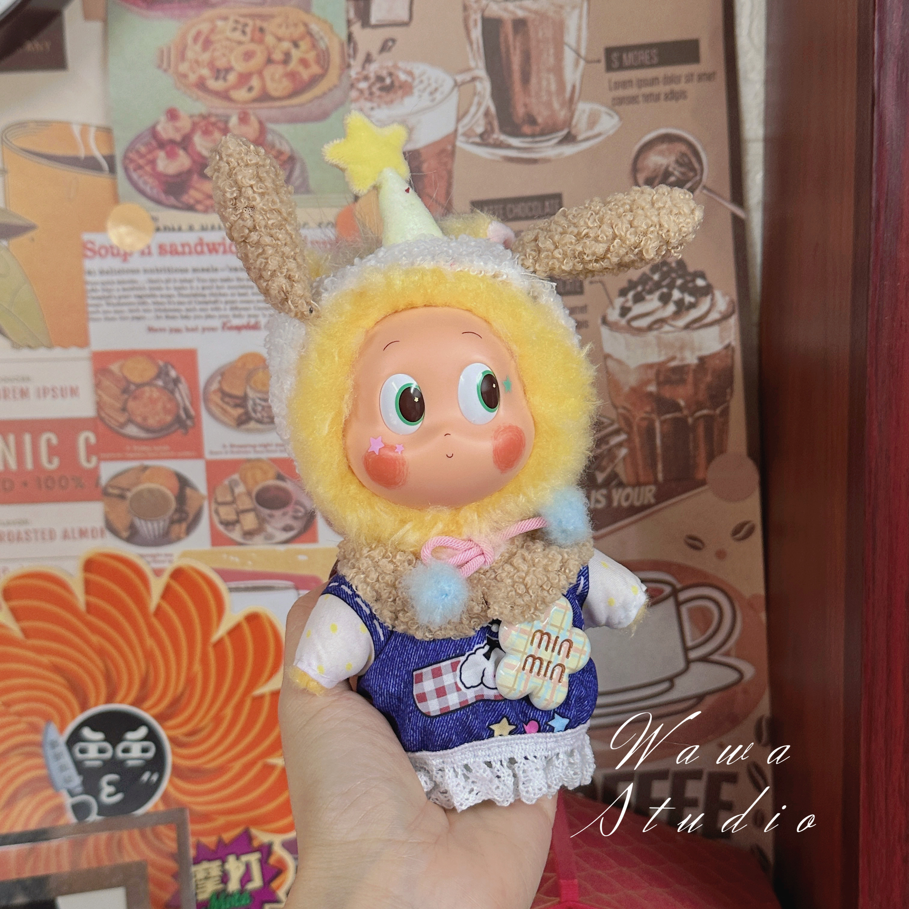 仅娃衣】泡泡玛特新生日记4代dimoo通用拜年系列娃衣搪胶玩偶新年,淘宝优惠券,粉丝福利购,淘宝优惠卷