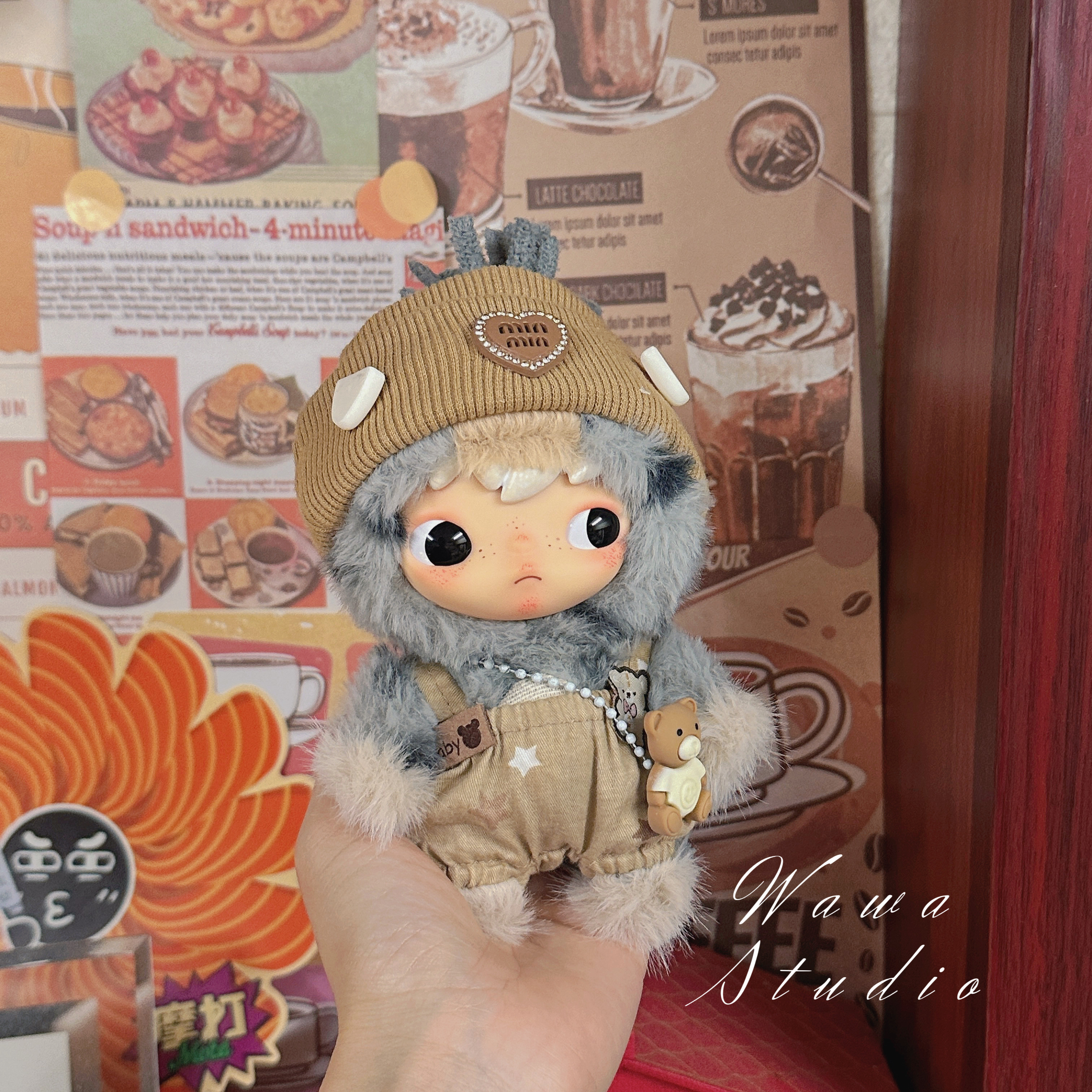 仅娃衣】泡泡玛特新生日记4代dimoo通用拜年系列娃衣搪胶玩偶新年,淘宝优惠券,粉丝福利购,淘宝优惠卷