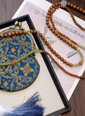 葫芦包新宋锦中国风古风流苏斜挎链汉服配饰刺绣布袋旗袍手机包