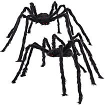 Spider Web Luminous Megacity spider Halloween Decorative Props Party Secret Room Whole Delude of Plush Spider