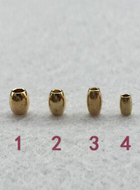 戒指套头黄铜隔珠鸡血藤指环套