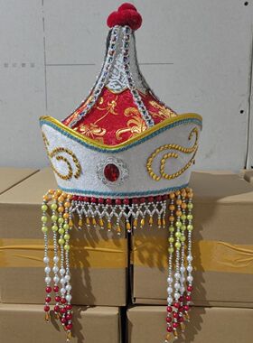 租苗族藏族蒙古族配饰帽子藏族舞蹈配饰品藏族项链少数民族配饰