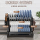 Kitchen dishes drain storage rack puts dishes chopsticks and plates