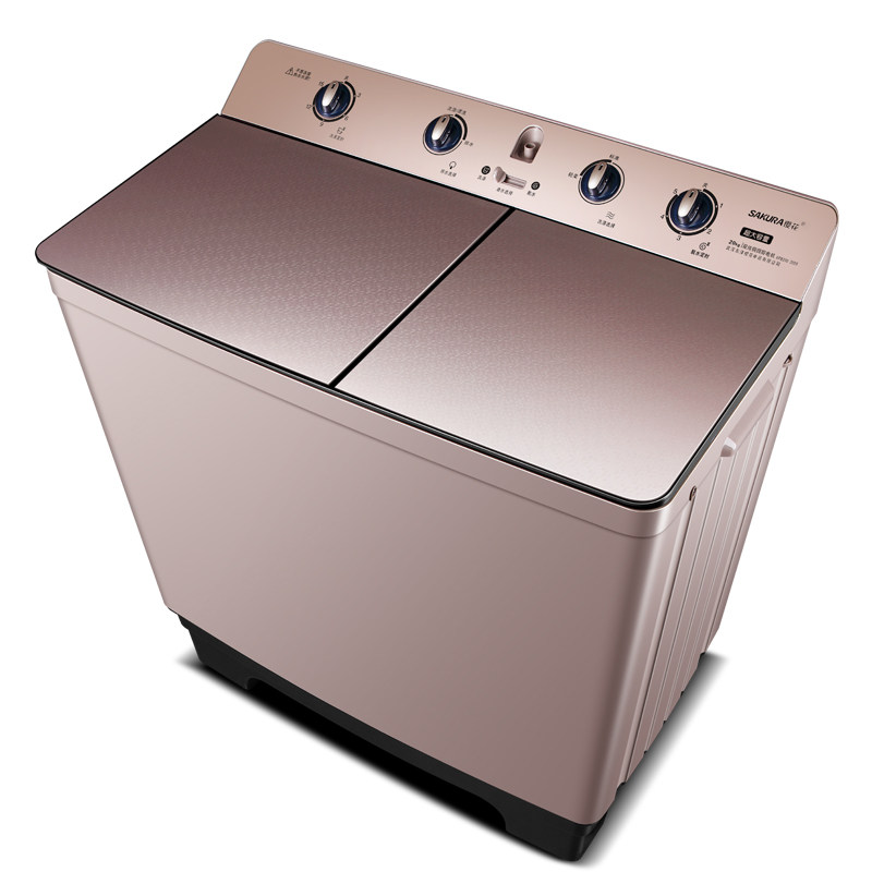 樱花20公斤半自动家用商用洗衣机 樱花普顿洗衣机