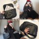Bag women's messenger bag 2022 spring and summer fashion large-capacity thick chain all-match ins Korean version of the student black large bag