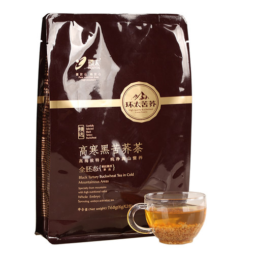 环太苦荞茶超微态全胚态168g袋装 四川凉山荞麦茶特产 - 图3