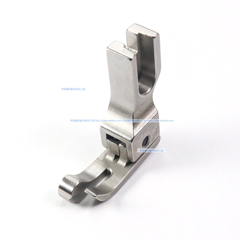 ep压脚平车有槽压脚CL1/32NP右傍迫绳包绳子嵌绳嵌线带槽高低压脚 - 图1