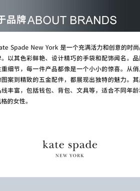 代购kate spade NEW YORK女士项链优雅闪耀精致吸睛金色水滴形