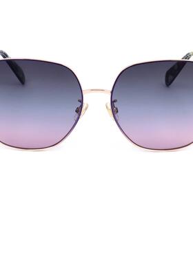 代购kate spade女士太阳镜防紫外线遮光时尚造型轻便佩戴金属框