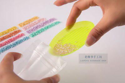 TOHO东宝1.5mm2mm3mm金属系列PF557/558金银米珠法绣串珠梭编材料 - 图3