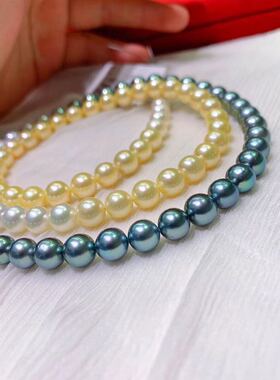 香港毛衣链海水珍珠