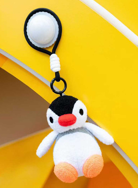 无印MUJ正版Pingu公仔毛绒挂件可爱企鹅家族pinga玩偶背包配饰书