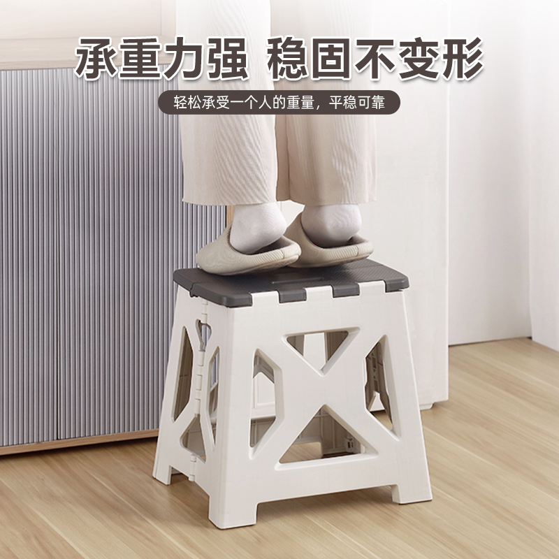 孙小美户外折叠椅便携式露营钓鱼椅子板凳加厚家用换鞋凳子小马扎