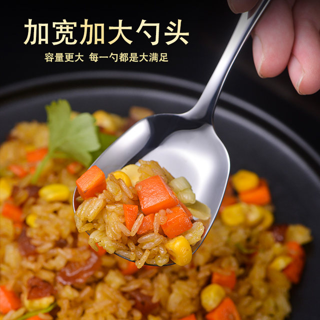 Xishi 316L stainless steel eating spoon
