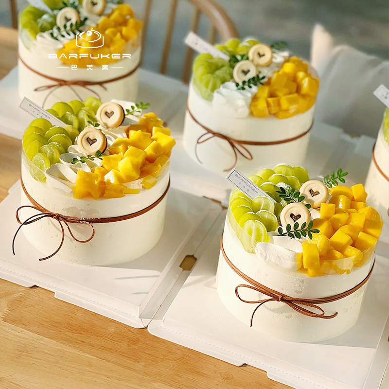 巴芙客新鲜水果奶油生日蛋糕甜品公司定制聚餐北京同城配送,淘宝优惠券,粉丝福利购,淘宝优惠卷