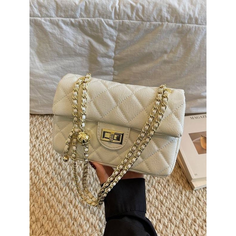 专柜品牌小香风系列包包2024新款小方包时尚百搭链条单肩高级感菱,淘宝优惠券,粉丝福利购,淘宝优惠卷