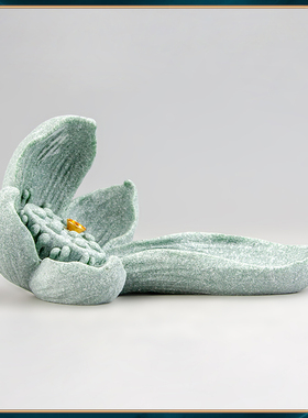 器物志青砂石摆件国潮桌面茶宠