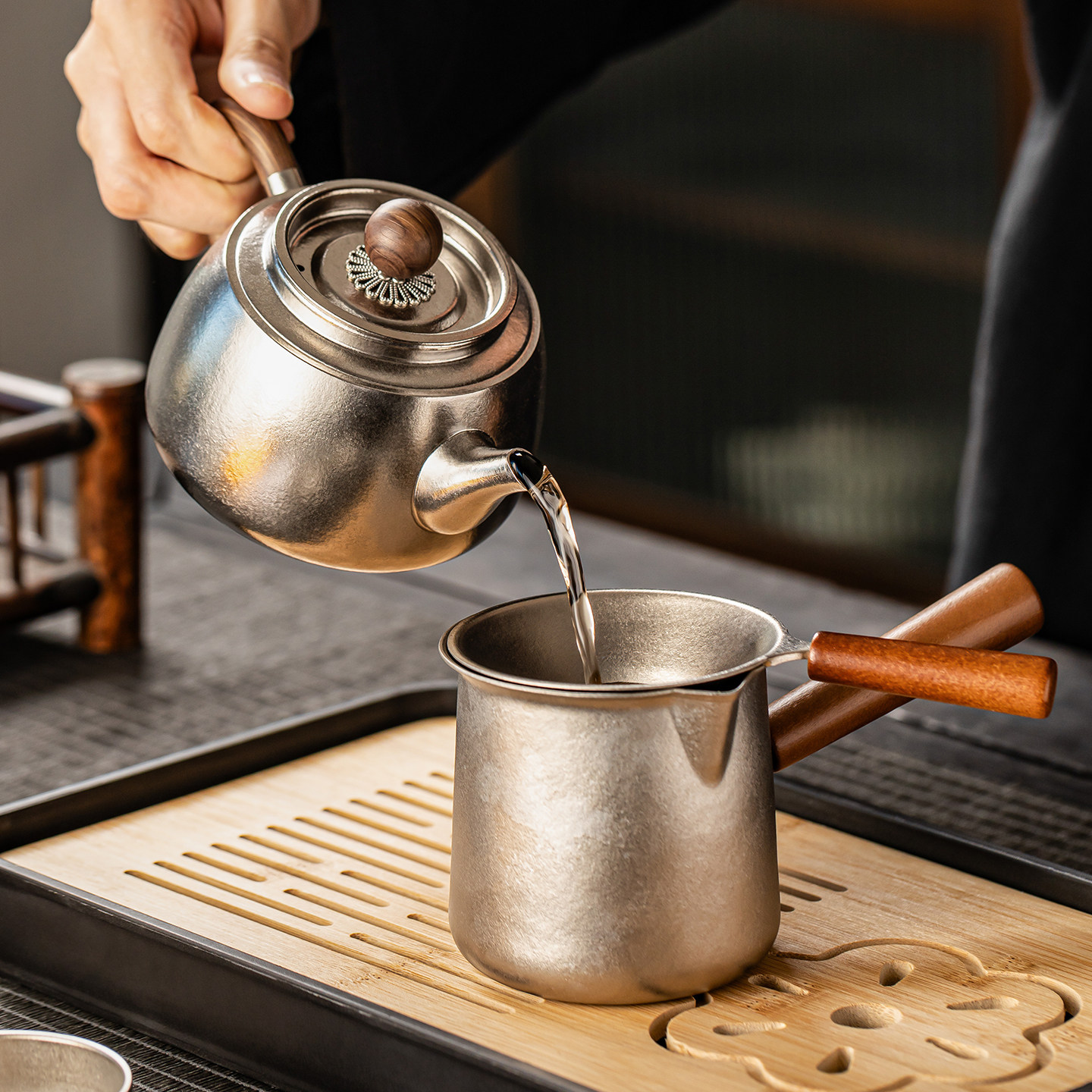 纯钛旅行茶具套装户外便携式一整套喝茶专用功夫泡茶壶茶杯泡茶器,淘宝优惠券,粉丝福利购,淘宝优惠卷