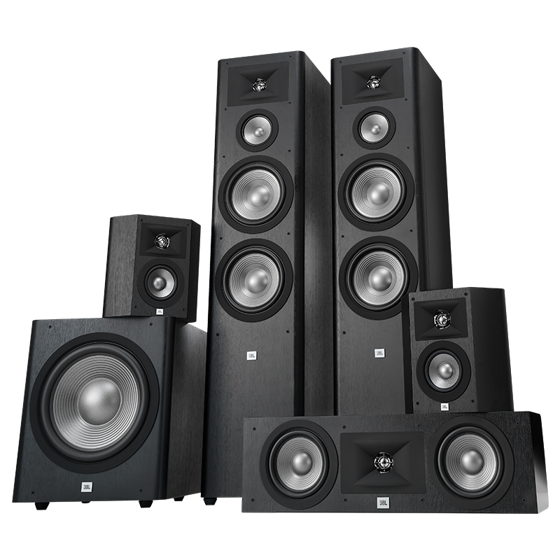 家庭影院音响家用客厅环绕组合落地式音箱 5.1 套装 290 STUDIO JBL 家庭影院音响家用客厅环绕组合落地式音箱 5.1 套装 290 STUDIO JBL