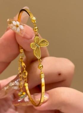 2026蝴蝶手链女复古设计高级感手镯新款小众新中式古风