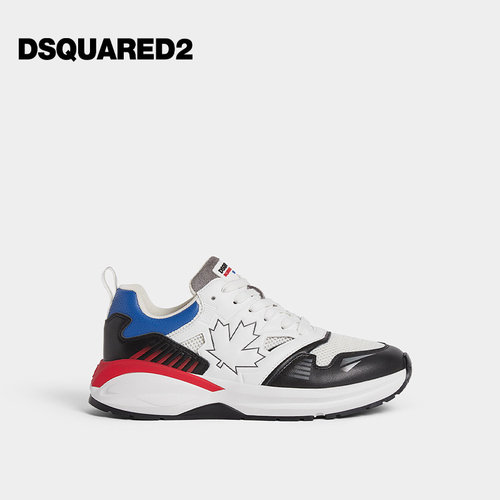 【5折】DSQUARED2/D2次方 2024秋冬系列 男士时尚系带休闲鞋 - 图0