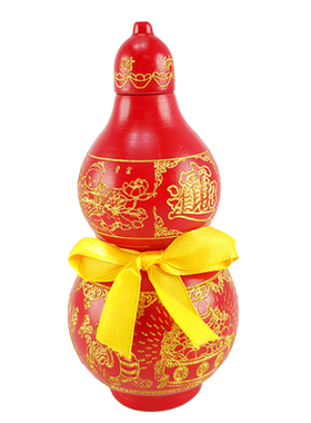 慈缘正堂桃木中式摆件客厅工艺品