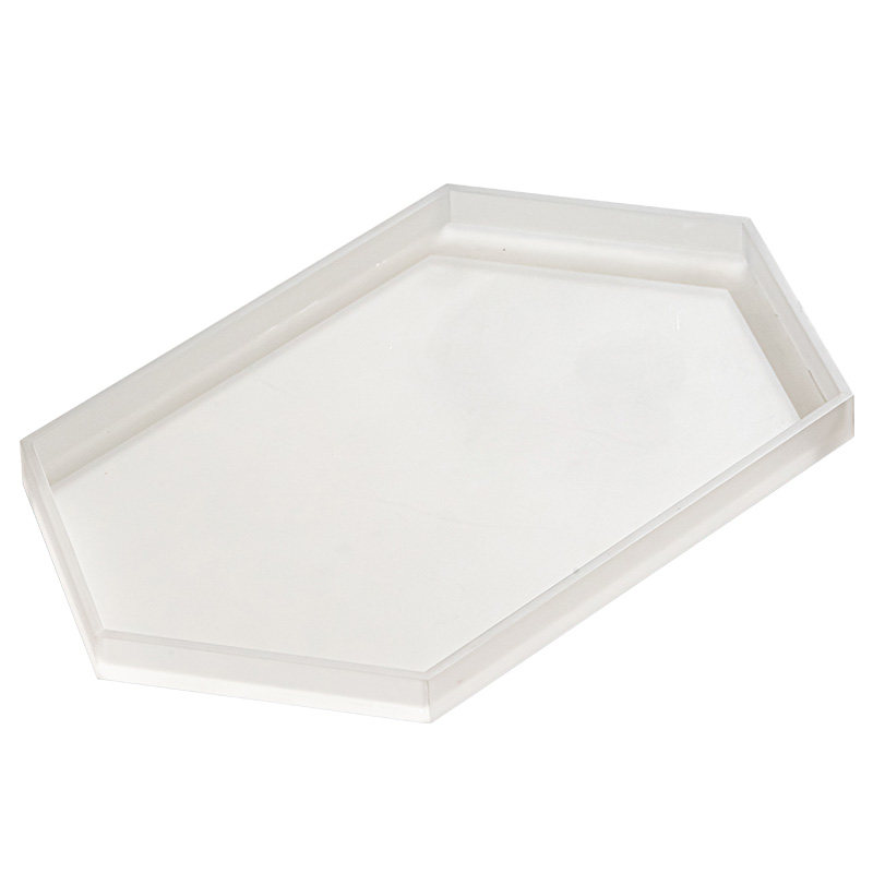 新中式六边形亚克力茶盘甜点盘托盘下午茶茶盘茶馆茶饮甜品台茶托,淘宝优惠券,粉丝福利购,淘宝优惠卷