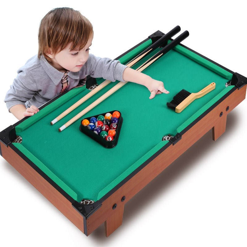 台球桌家用儿童大号桌球台迷你小型6-10岁小台球男孩益智小孩玩具 - 图3