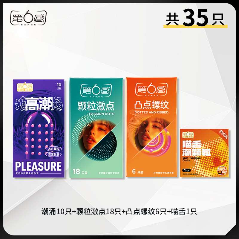 Sense Ice & Fire Textured Condoms detail 8