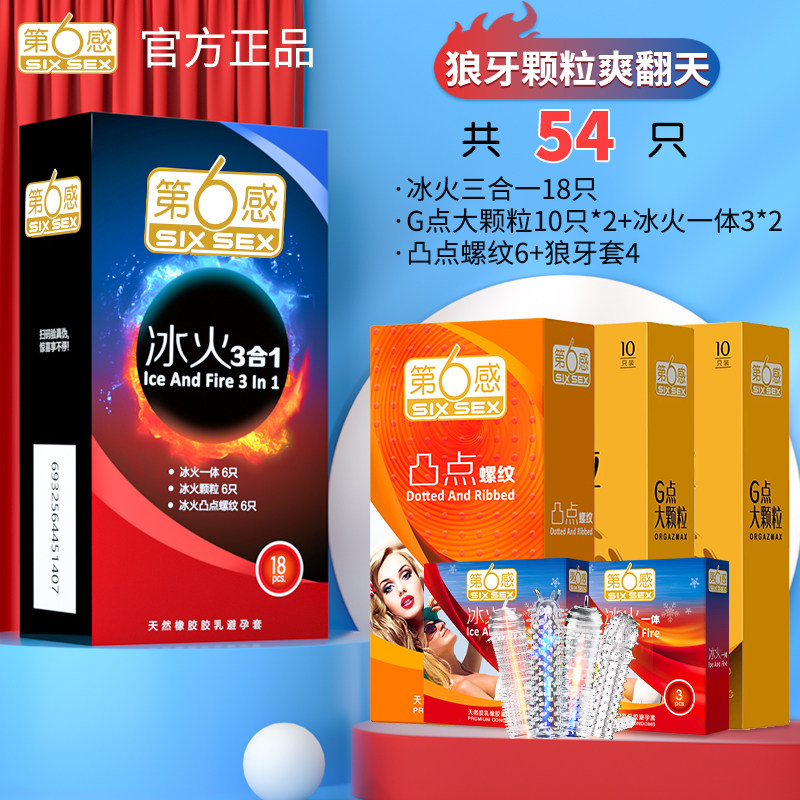 6th Sense Ice & Fire Condoms detail 8