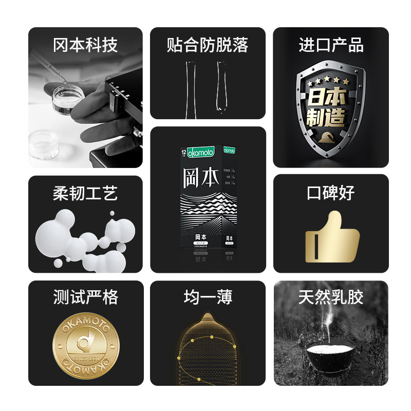 Okamoto Ultrathin Condoms Assorted detail 3