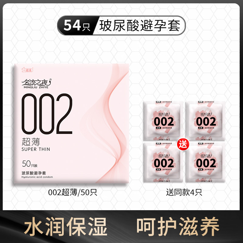 名流之夜002玻尿酸超薄避孕套 detail 4