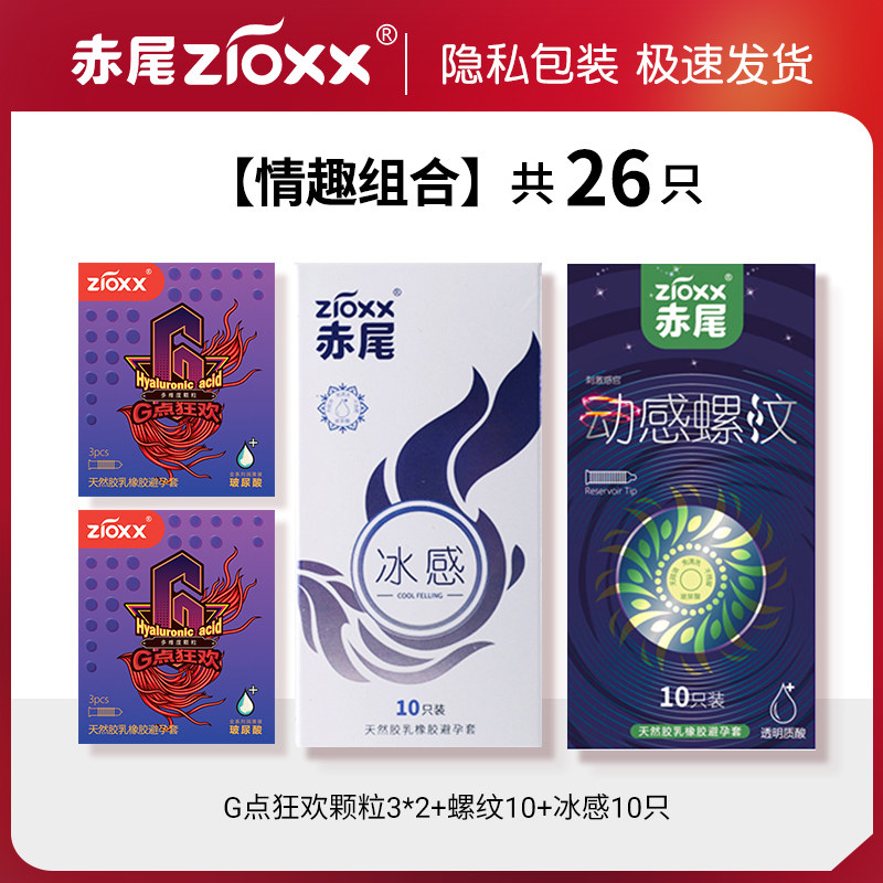 Chi Wei G-Spot Textured Condoms detail 7