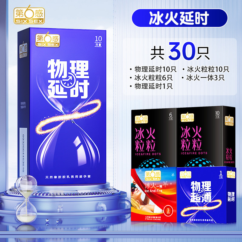 Sixth Sense Delay Condoms - Ultra-Thin Plain detail 8