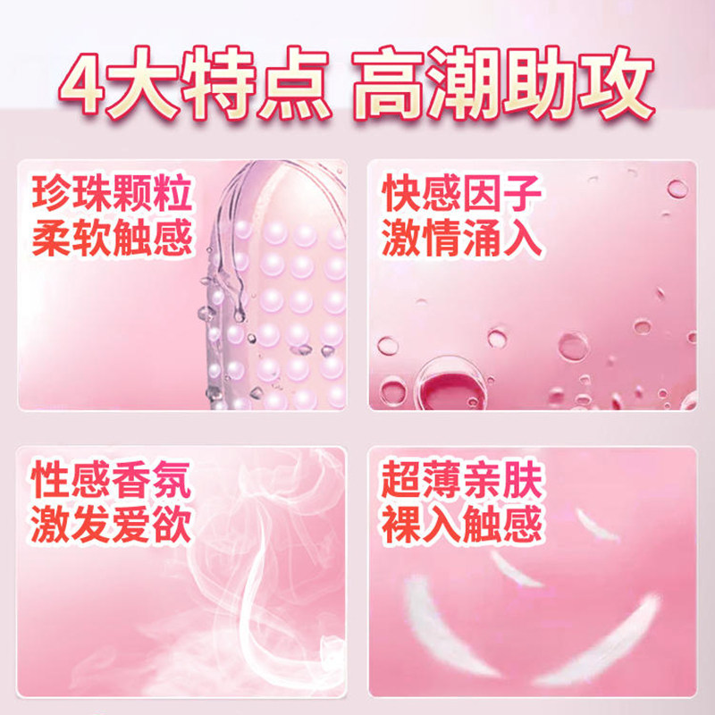 倍力乐高潮颗粒避孕套 detail 2