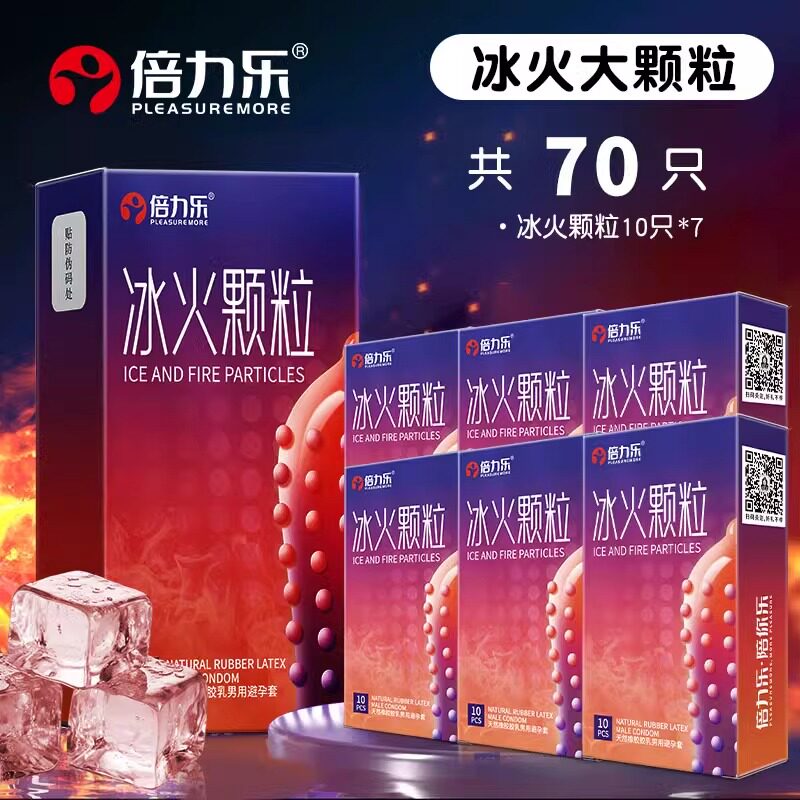 Beile Ice & Fire Kondome mit Textur (10er-Pack) detail 7