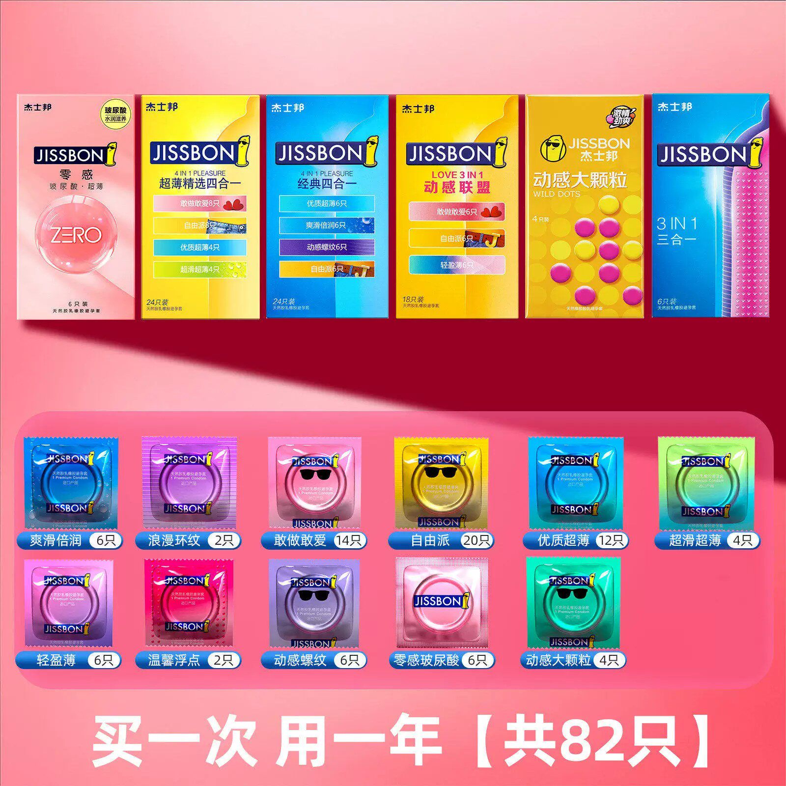 杰士邦玻尿酸超薄避孕套 detail 7